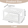 Plastic Cosmetic Brush Storage Stands MRMJ-WH0070-34A-4