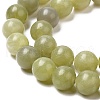 Natural Green Jade Beads Strands G-K340-A02-01-4