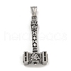 304 Stainless Steel Pendants STAS-D110-10AS-1