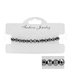 Non-magnetism Hematite Bradided Bead Bracelets for Women Men ZJ6081-2-1