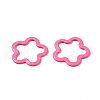 Spray Painted 201 Stainless Steel Linking Rings STAS-G304-07C-2