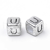 Plated Acrylic Beads X1-PB43C9308-U-2