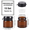 Glass Portable Cream Jar MRMJ-WH0064-48A-2