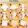 Cardboard Drawer Gift Storage Boxes with Clear Cover CON-WH0092-72B-01-4