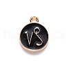 Alloy Enamel Pendants ENAM-S124-01A-08E-2