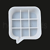DIY Message Bubble Style Storage Dish Silicone Molds DIY-A035-06C-4