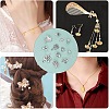 SUPERFINDINGS 144Pcs 12 Style Tibetan Style Alloy Pendants TIBEP-FH0001-09-7