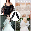 Polyester Lace Arm Sleeves AJEW-WH20001-38B-02-5
