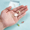 Alloy Enamel Pendants PALLOY-TAC0009-25P-6