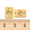 304 Stainless Steel Charms STAS-H184-04C-G-3