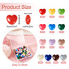 130Pcs 13 Colors Opaque Acrylic Beads OACR-TA0001-37-12