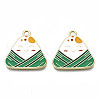 Alloy Enamel Pendants PALLOY-N160-021-1