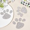 Self Adhesive Glitter Rhinestone Sticker DIY-FG0001-33-6