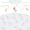 Unicraftale 100Pcs 316 Surgical Stainless Steel Earring Hooks STAS-UN0058-62-5