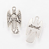 Tibetan Style Alloy Pendants TIBEP-Q063-72AS-RS-1