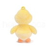 Flocky Resin Pendants RESI-S017-04A-3
