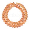 Transparent Glass Beads Strands GLAA-H038-01B-2