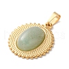 Natural Green Aventurine Pendants STAS-C120-13G-07-2