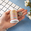 Gradient Color Round 6-Ply Waxed Polyester Cord YC-TAC0003-01C-7
