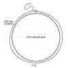 304 Stainless Steel Rope Chain Necklace for Men Women NJEW-YW0001-08-3