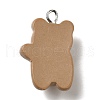 Opaque Resin Pendants RESI-C037-02H-2