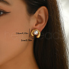 Stylish Stainless Steel Stud Earrings BF9813-3-2