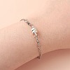 10 Sets 2 Colors Brass Magnetic Clasps KK-CJ0001-90-6