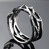 304 Stainless Steel Finger Rings FS-WG2B888-03-1