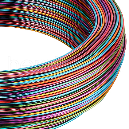 BENECREAT 1 Roll Gradient Color Aluminum Wire AW-BC0003-38A-1