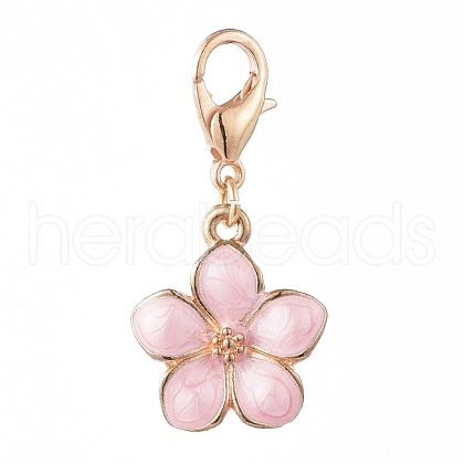 Golden Plated Zinc Alloy Pendants X-HJEW-JM00386-01-1
