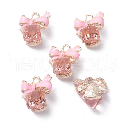 Alloy Enamel Pendants ENAM-P243-A02-1