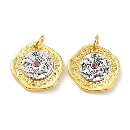 Brass Pendants KK-Q800-28G-1