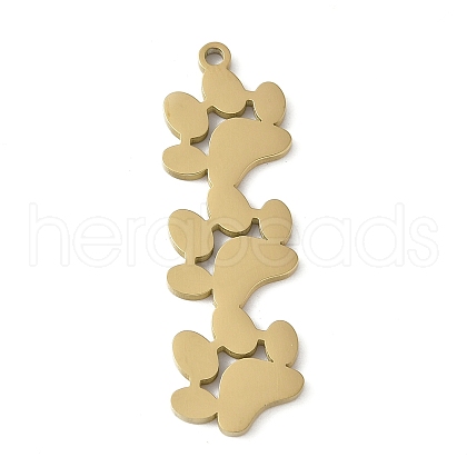 304 Stainless Steel Pendants STAS-E501-01G-03-1