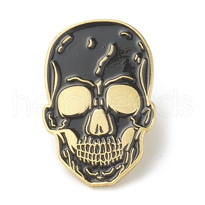 Alloy Enamel Brooches JEWB-G009-11G-1