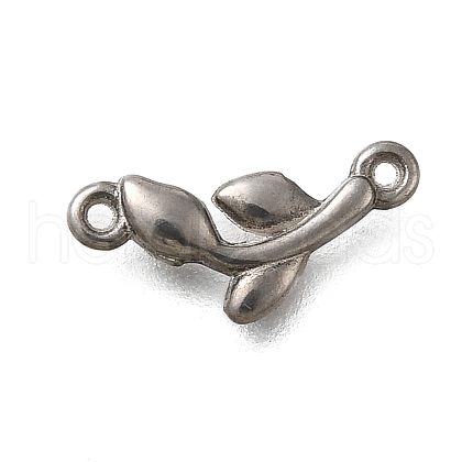 304 Stainless Steel Connector Charms STAS-C119-28P-1