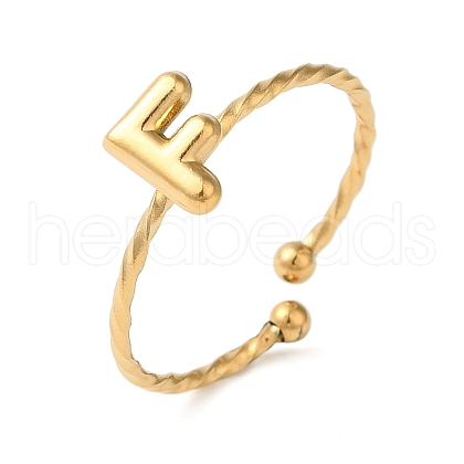 304 Stainless Steel Open Cuff Rings RJEW-K261-02G-F-1
