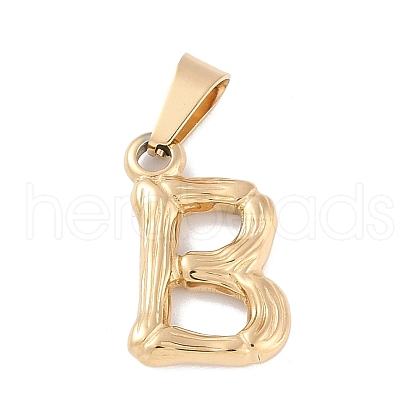 304 Stainless Steel Pendants STAS-F235-01G-B-1