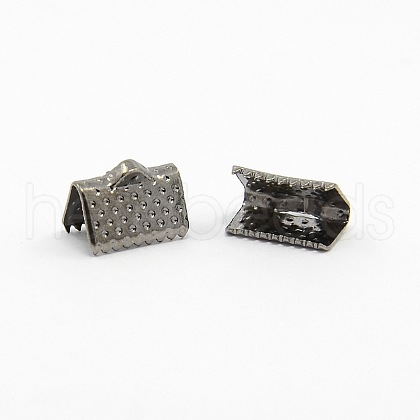 Iron Ribbon Crimp Ends E143Y-B-1