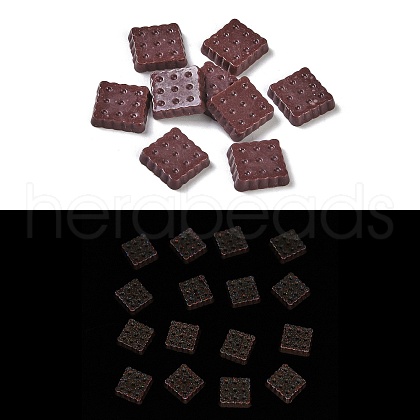 Luminous Resin Decoden Cabochons RESI-K036-07H-1