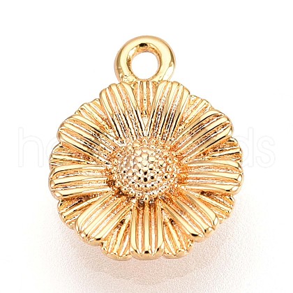 Brass Pendants KK-T075-31G-1