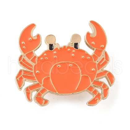 Alloy Enamel Brooches PALLOY-D363-01E-KCG-1