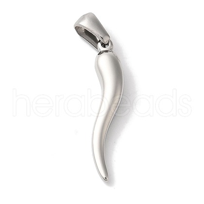 Non-Tarnish 304 Stainless Steel Pendants STAS-Z075-14P-1