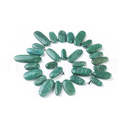 Natural Amazonite Beads Strands G-F645-13-1