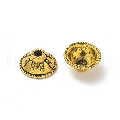 Tibetan Style Alloy Beads TIBE-P003-59AG-1