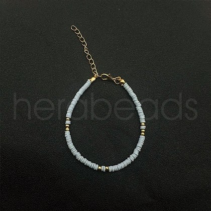 New Chinese Style Polymer Clay Heshi Beaded Bracelets TE5575-3-1