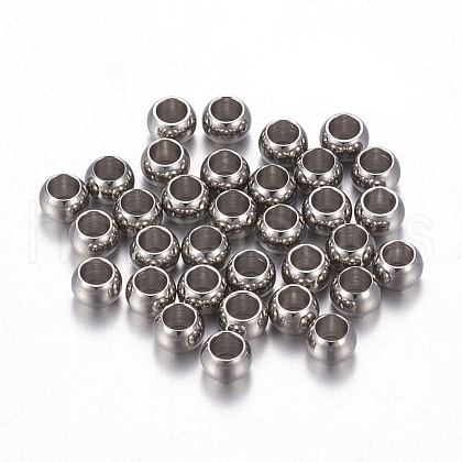Tarnish Resistant 201 Stainless Steel Beads STAS-F170-06P-A-1