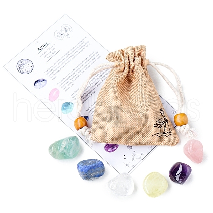 Twelve Constellations Birthday Gife Cloth Bag Set PW-WG9E386-01-1