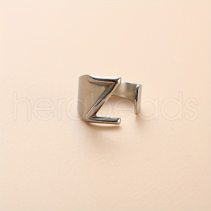 304 Stainless Steel Cuff Rings FS-WGEAFE6-52-1