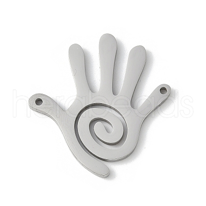 304 Stainless Steel Pendants STAS-E501-15P-1