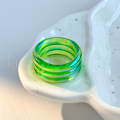 Plastic Finger Rings for Women FS-WG8B407-07-1